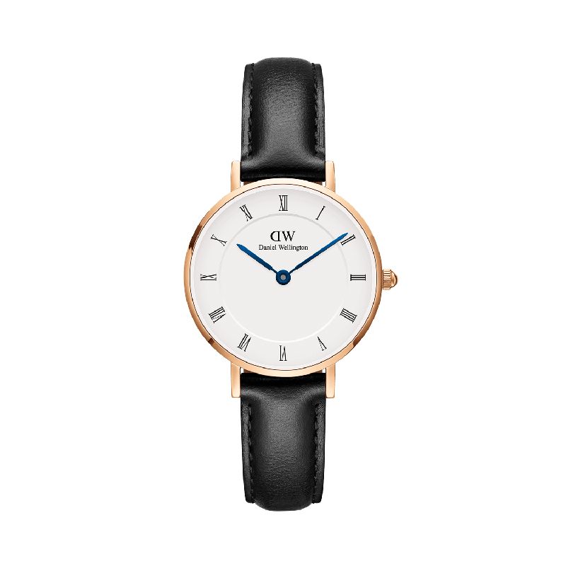 Daniel Wellington Petite Roman Numerals Sheffield Rose Gold 28mm Watch