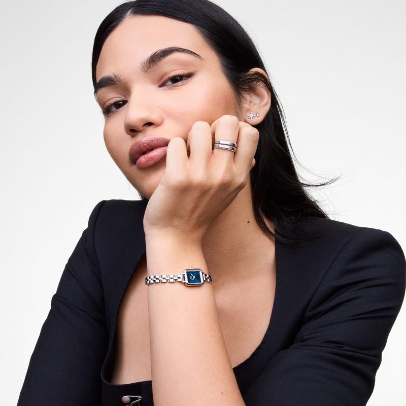 Daniel Wellington Quadro Mini Arch 3-Link Arctic Sunray Silver Watch