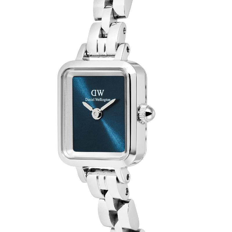 Daniel Wellington Quadro Mini Arch 3-Link Arctic Sunray Silver Watch