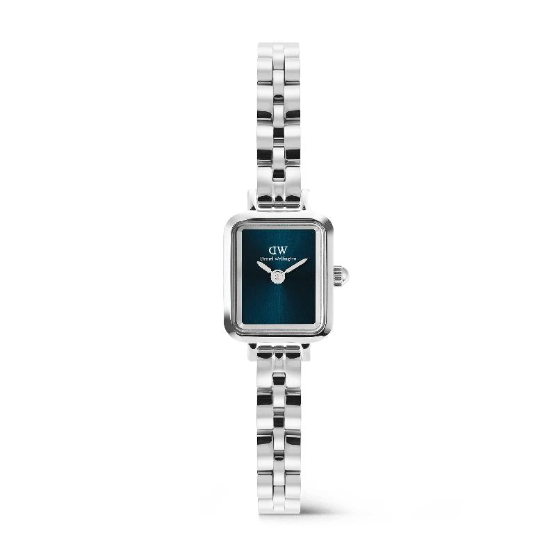 Daniel Wellington Quadro Mini Arch 3-Link Arctic Sunray Silver Watch