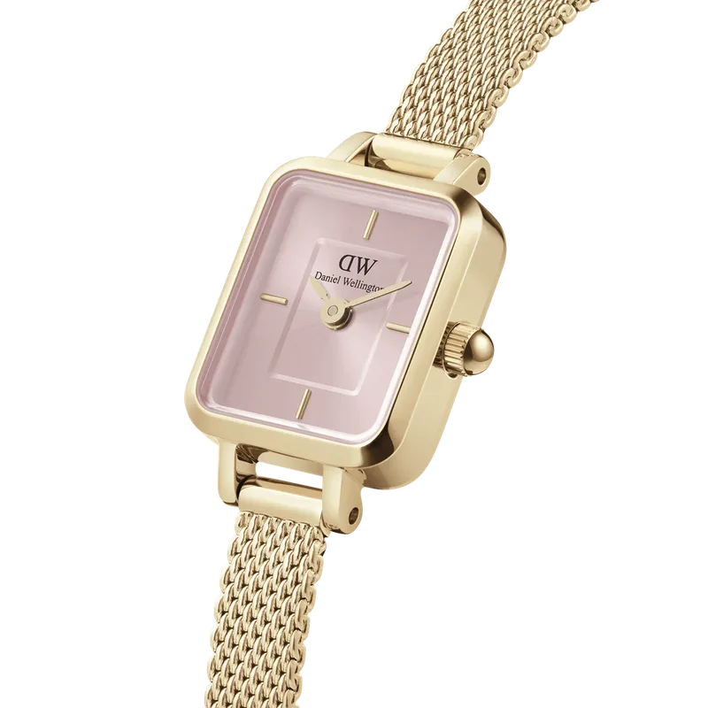 Daniel Wellington Quadro Mini Evergold Blush