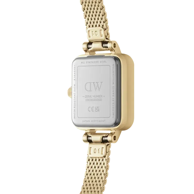 Daniel Wellington Quadro Mini Evergold Blush