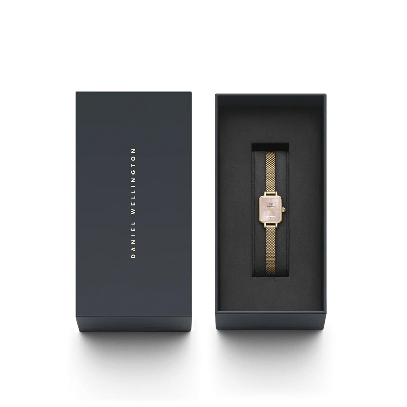Daniel Wellington Quadro Mini Evergold Blush