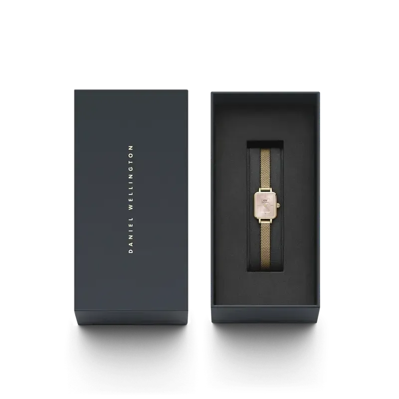 Daniel Wellington Quadro Mini Evergold Blush