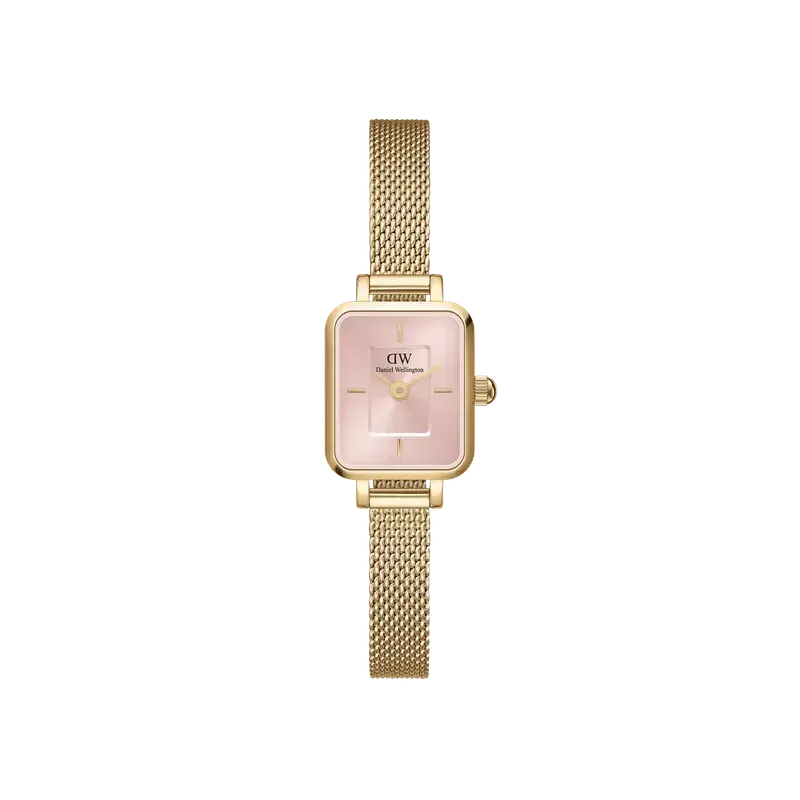 Daniel Wellington Quadro Mini Evergold Blush