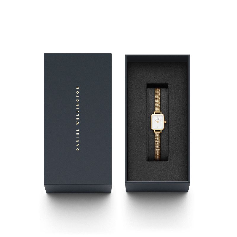 Daniel Wellington Quadro Mini Evergold Watch 15.4x18.2mm