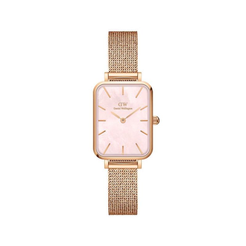 Daniel Wellington Quadro Pressed Melrose Rose Gold Watch