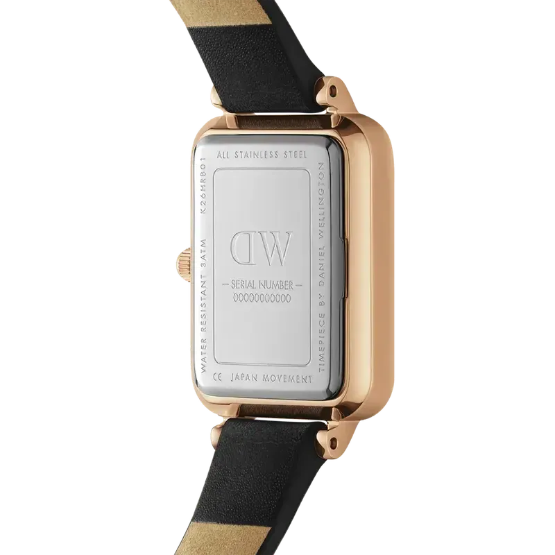 Daniel Wellington Quadro Pressed Sheffield Emerald Rose Gold