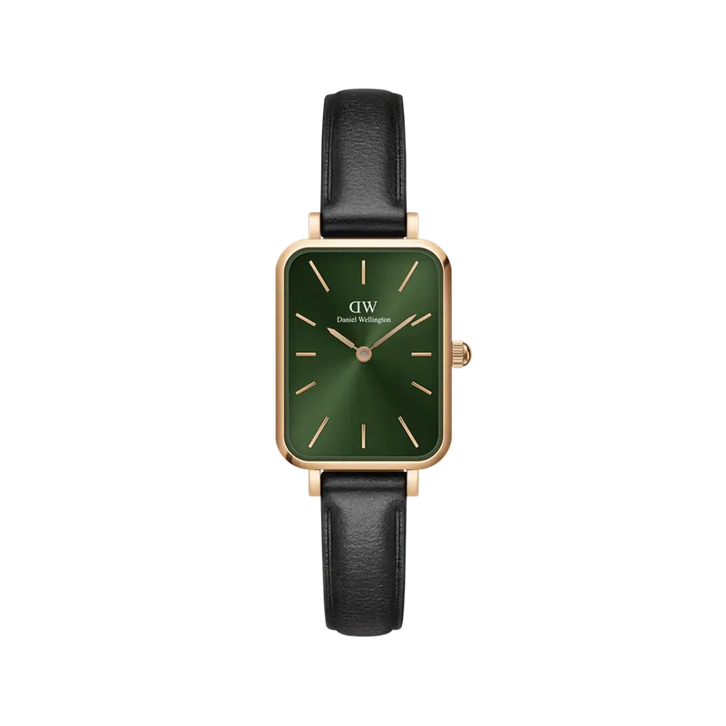 Daniel Wellington Quadro Pressed Sheffield Emerald Rose Gold