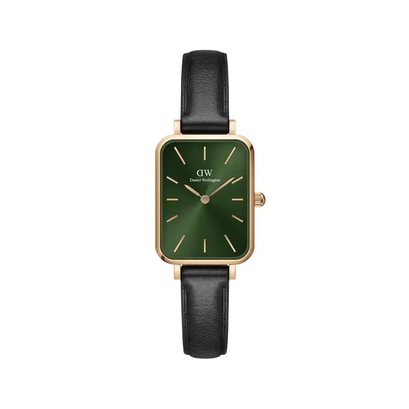Daniel Wellington Quadro Pressed Sheffield Emerald Rose Gold