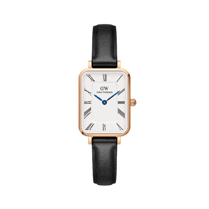 Daniel Wellington Quadro Roman Numerals Sheffield Rose Gold 20x26mm Watch