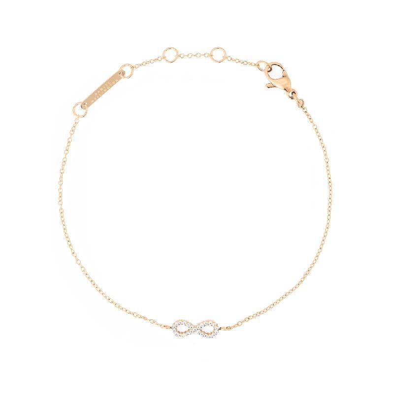 Daniel Wellington Rose Gold Mirelle Infinity Bracelet