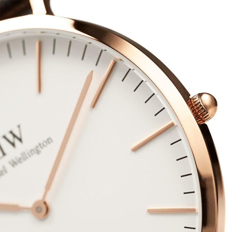 Daniel Wellington Sheffield Rose Gold Classic Watch 40mm