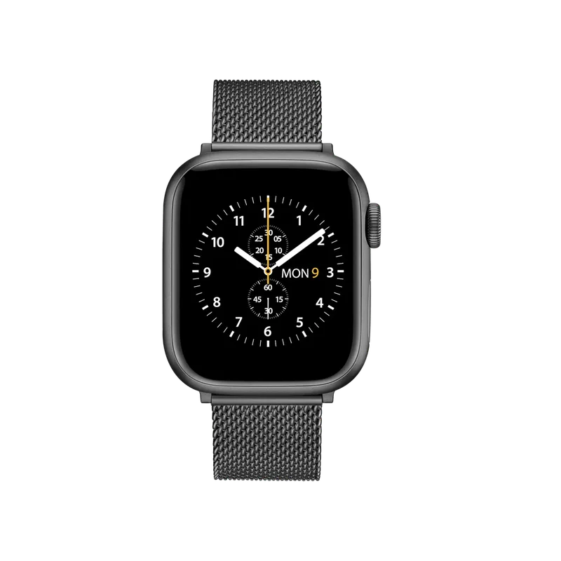 Daniel Wellington Smartwatch Sandblasted Mesh Strap Black