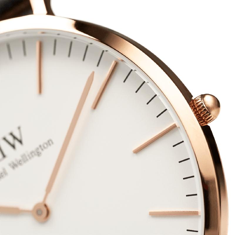 Daniel Wellington St Mawes Rose Gold Classic Watch 36mm