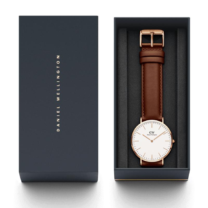 Daniel Wellington St Mawes Rose Gold Classic Watch 36mm