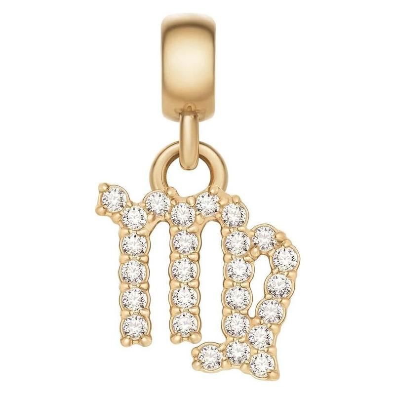 Daniel Wellington Virgo Crystal Zodiac Pendant Gold DW00400760
