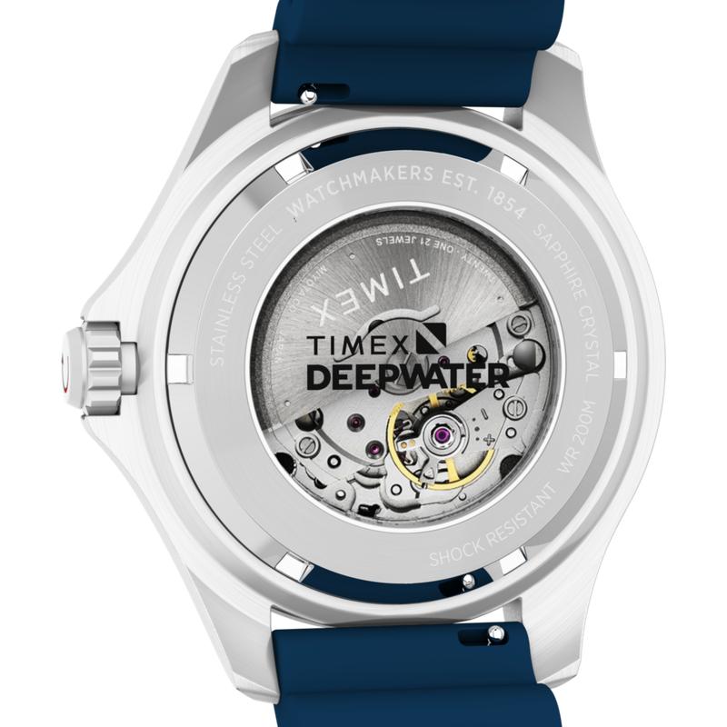 Deepwater Meridian 200 Automatic HNBR Rubber Strap Dive Watch
