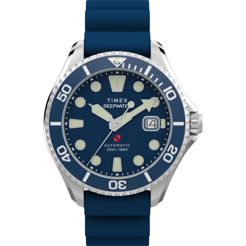 Deepwater Meridian 200 Automatic HNBR Rubber Strap Dive Watch