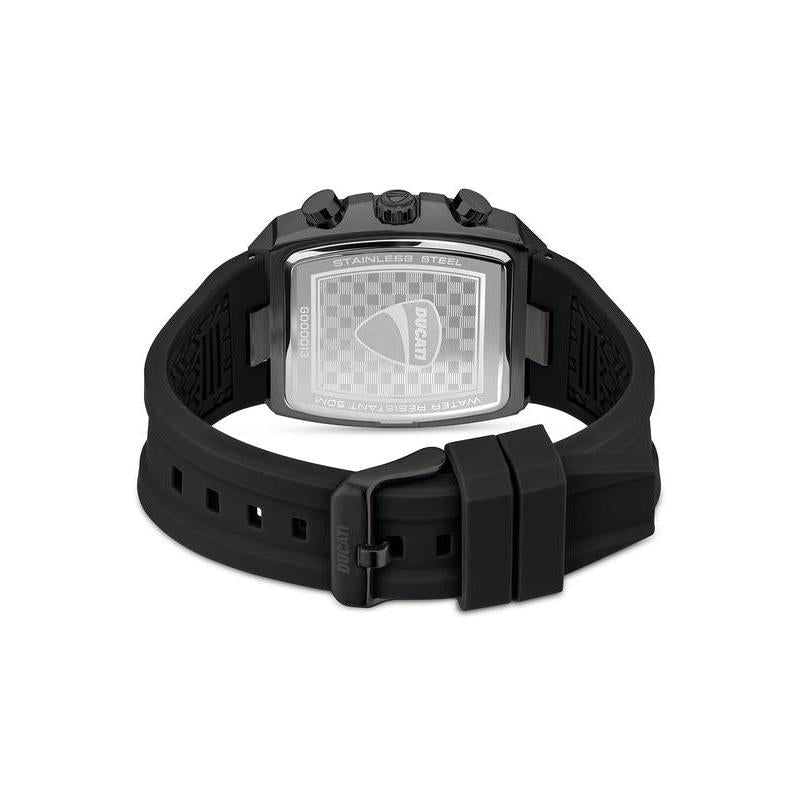 Ducati Black Dial Chronograph Men's Watch