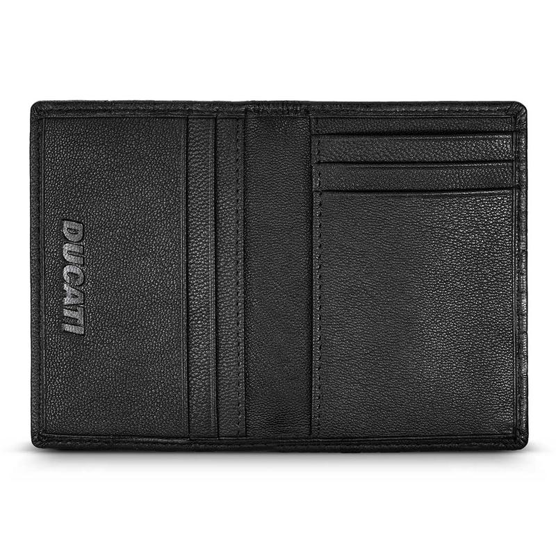 Ducati Corse Nitro Leather Wallet Black
