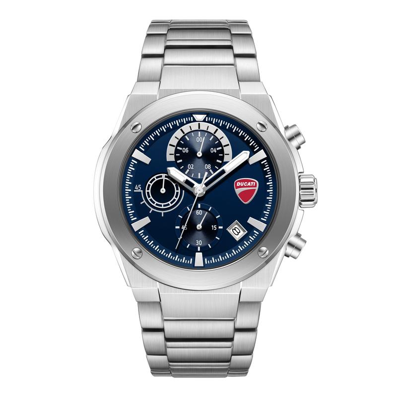 Ducati Corse Quartz Chronograph Watch Blue Dial