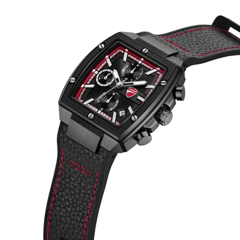 Ducati Corse Quartz Watch Black Dial