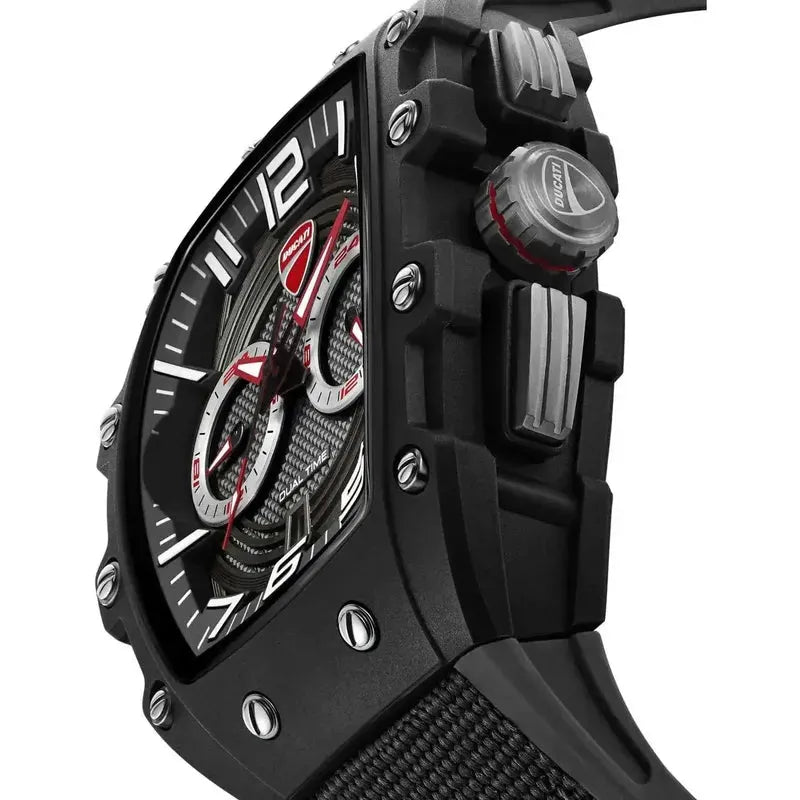Ducati Corse Quartz Watch Black Dial