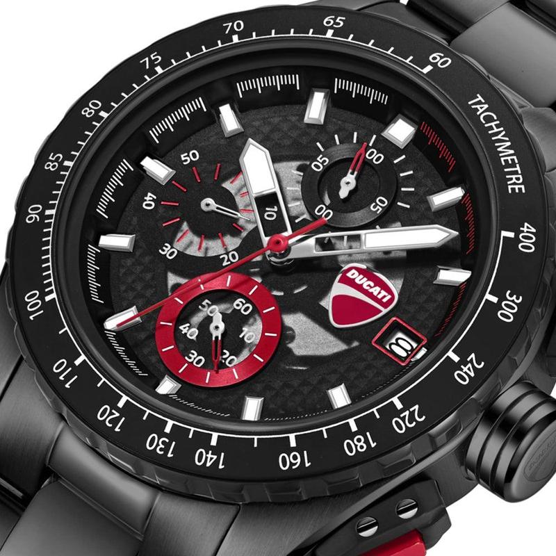 Ducati Extreme Sports Quartz Watch Black Dial