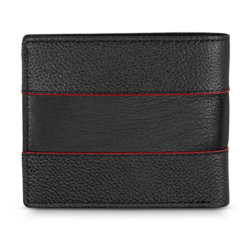 Ducati Formal Black Leather Wallet