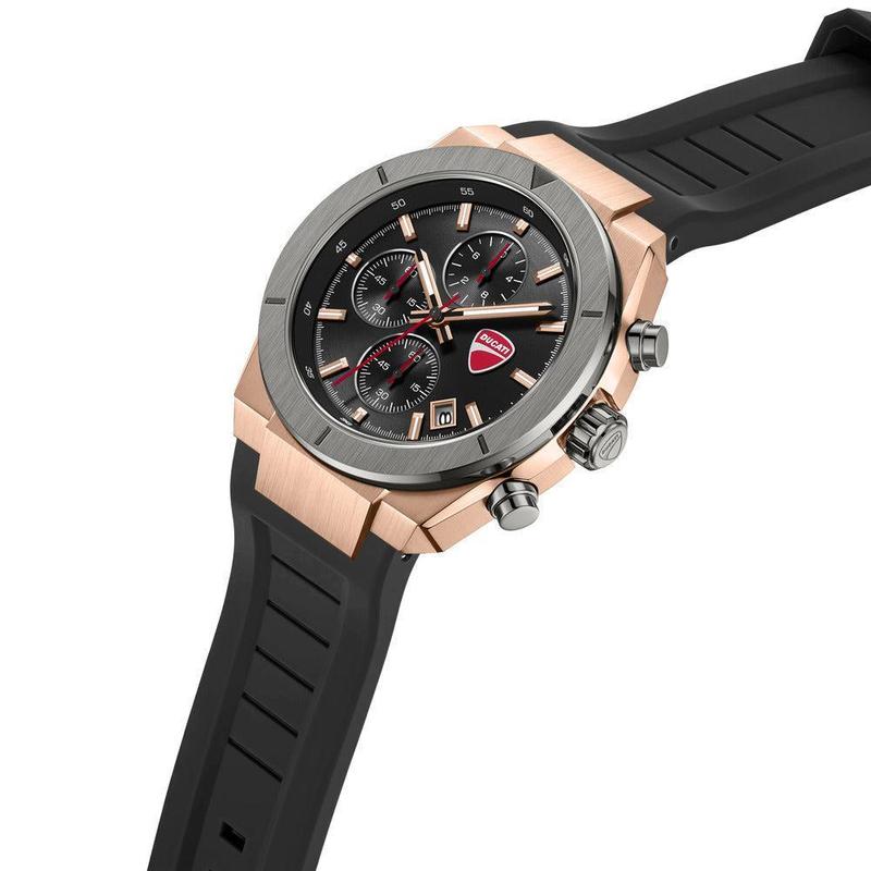 Ducati Frontier Chrono Men's Quartz Black Dial Watch DTWGO0005002