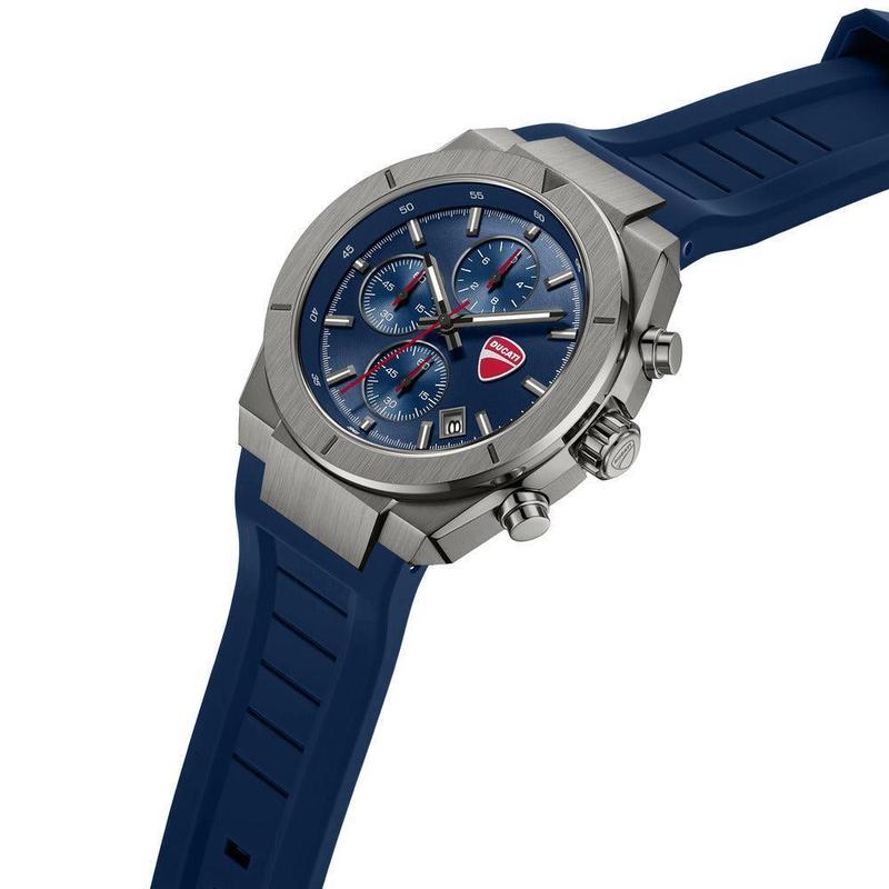 Ducati Frontier Chrono Men's Quartz Dark Blue Dial Watch DTWGO0005003