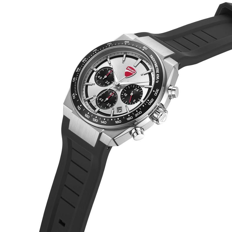 Ducati Nitro Chrono Men's Quartz Silver Dial Watch DTWGO0003203