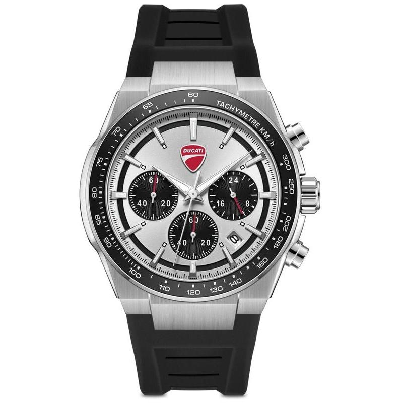 Ducati Nitro Chrono Men's Quartz Silver Dial Watch DTWGO0003203