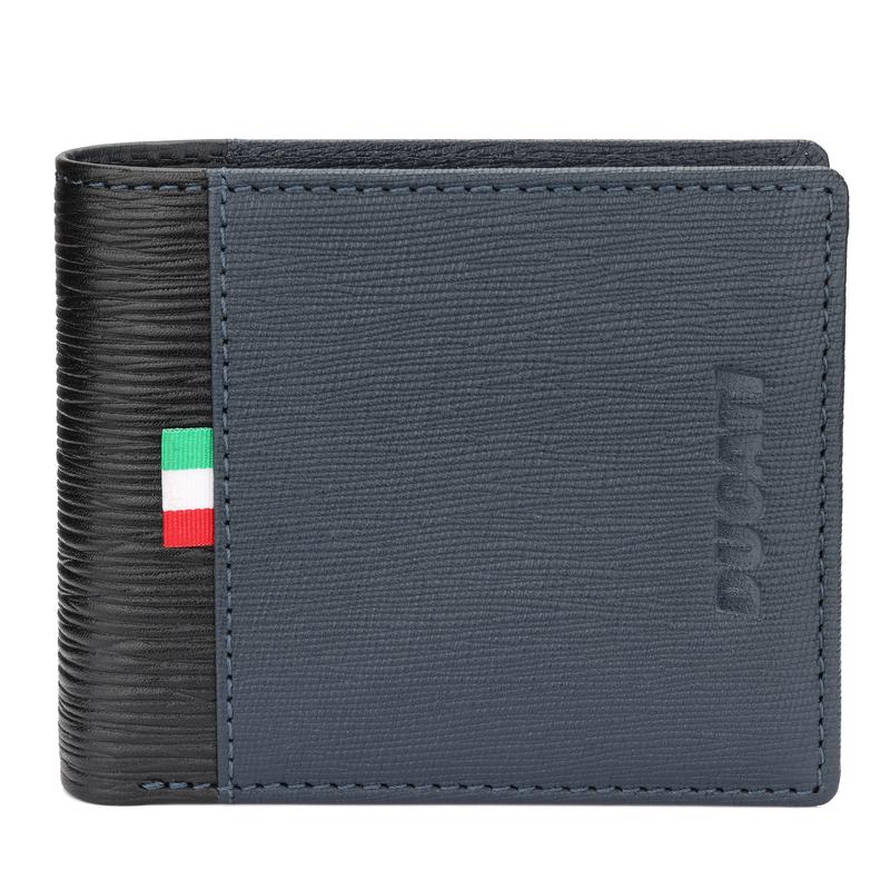 Ducati Rocco Black Leather Wallet