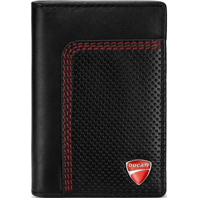 Ducati Men's Solito Leather Card Holder DTLGD2201601