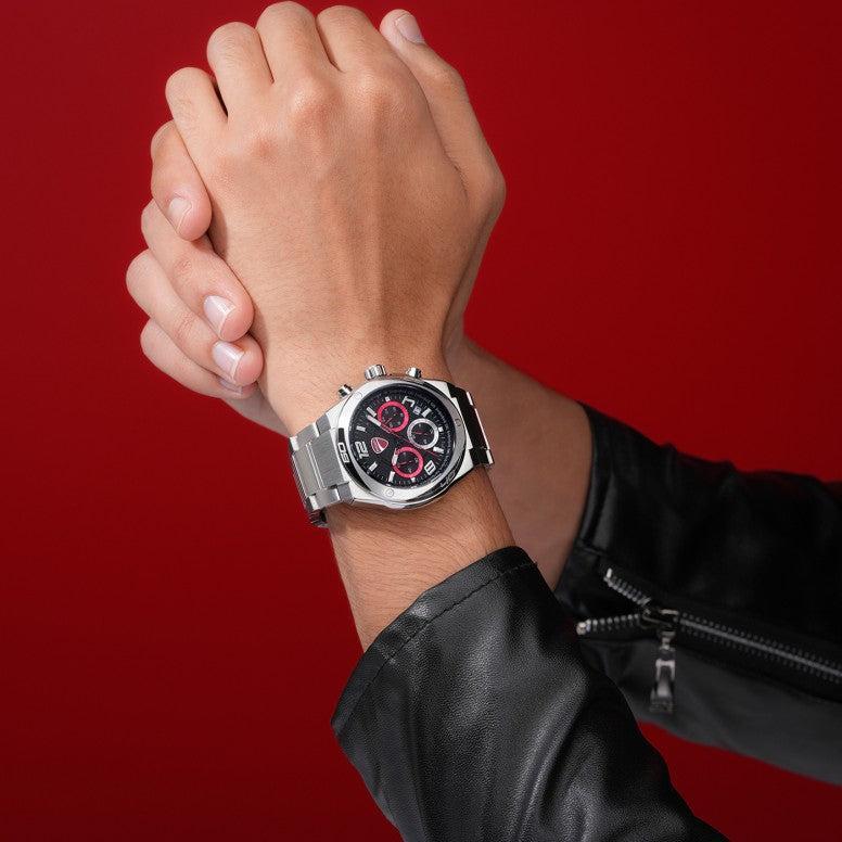Ducati DT019 Chrono Men's Quartz Black Dial 44mm Watch