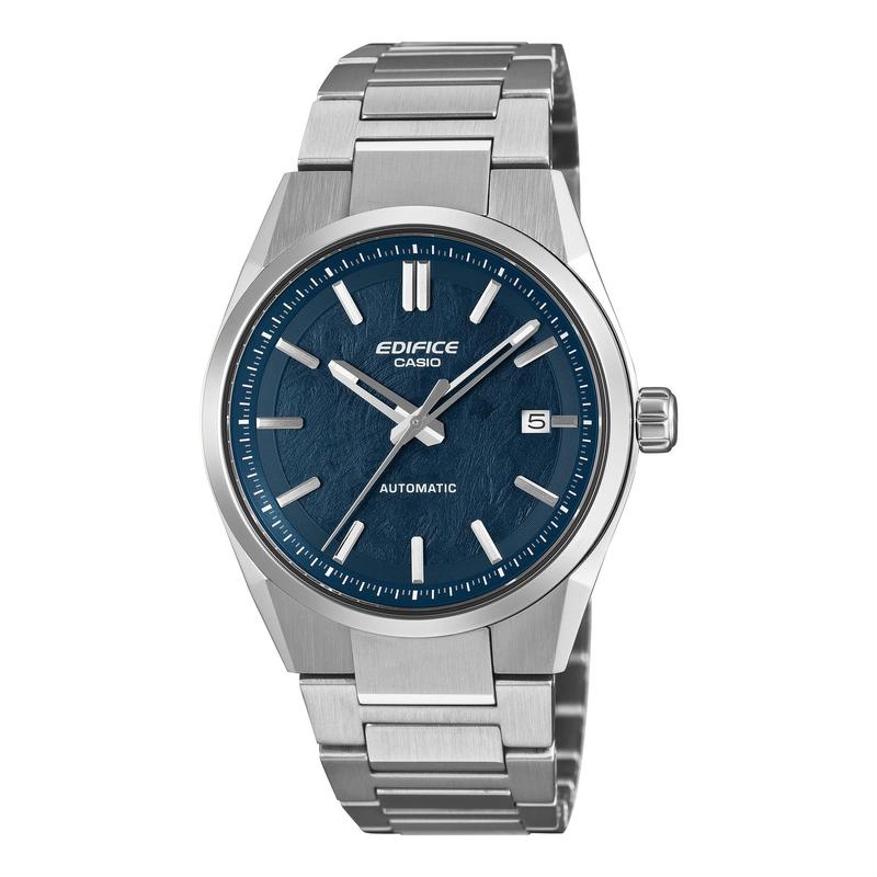 EDIFICE EFK-110D Automatic Watch Textured Dial Blue