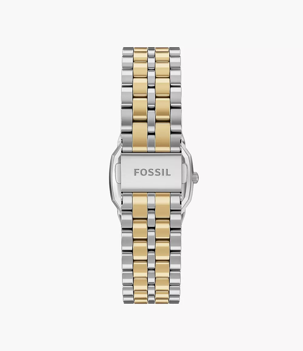 Fossil Harlow Three-Hand Two-Tone Stainless Steel Women's Watch