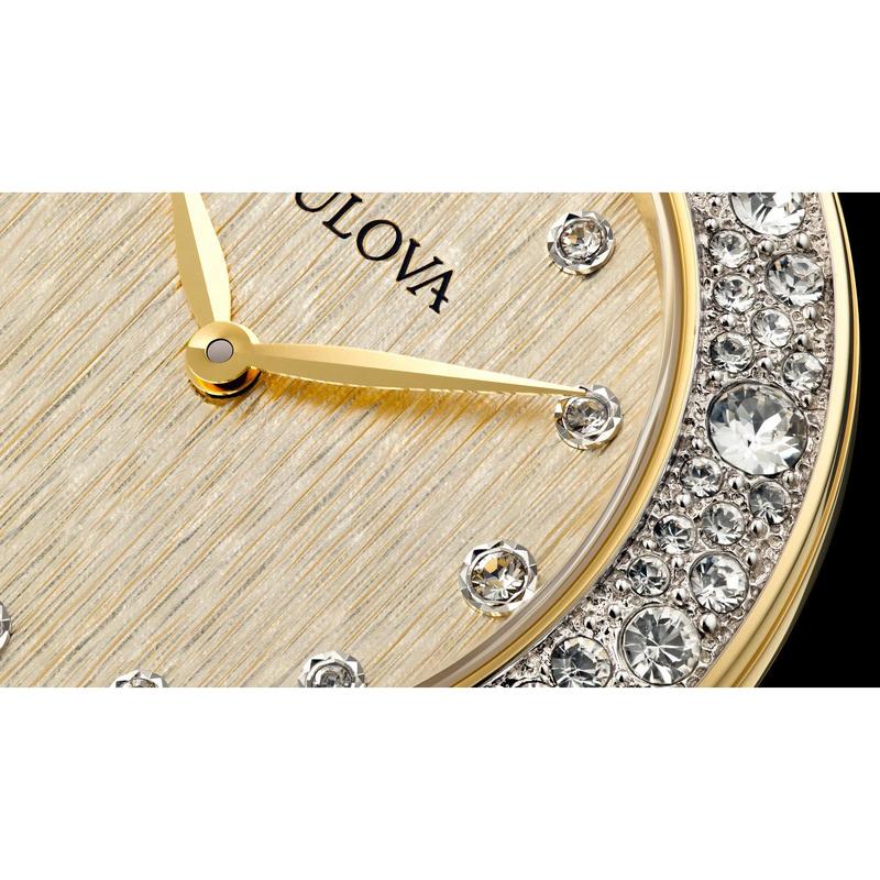 Elegant Bulova Crystal Women's Watch