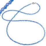 Engelsrufer 80cm Blue Agate Stone Necklace