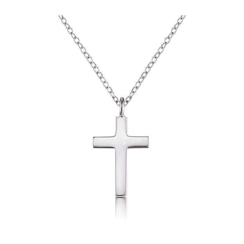 Engelsrufer Plain Cross Necklace