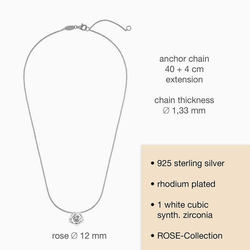 Engelsrufer Rose Silver with Zirconia