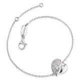 Engelsrufer Silver CZ Heartwing Bracelet