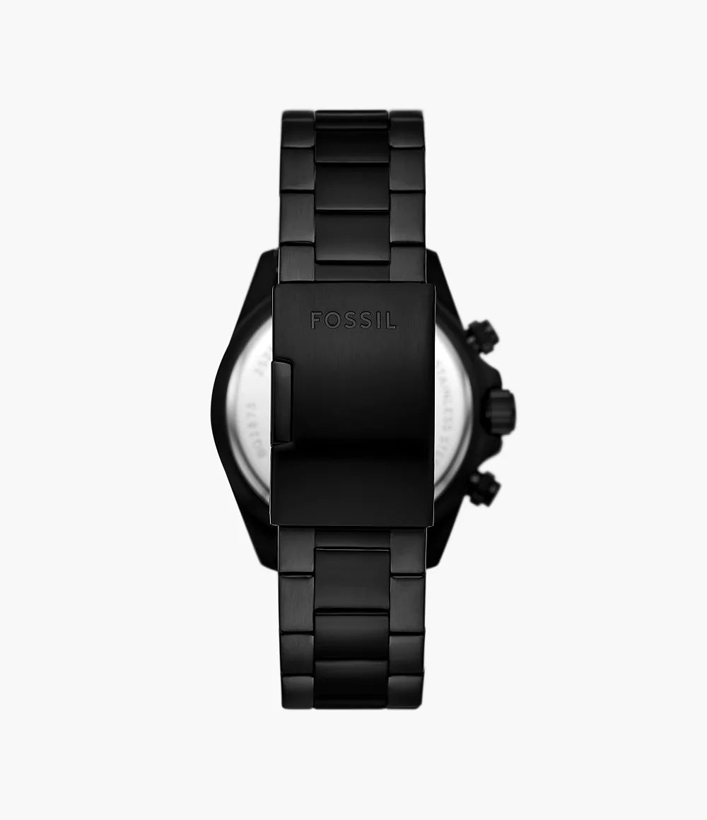 Fossil Autocross Multifunction Black Stainless Steel Men's Watch