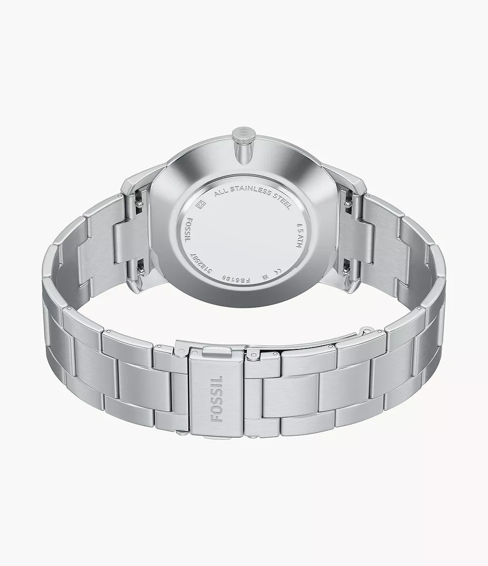 Fossil Minimalist Three-Hand Stainless Steel Men's Watch