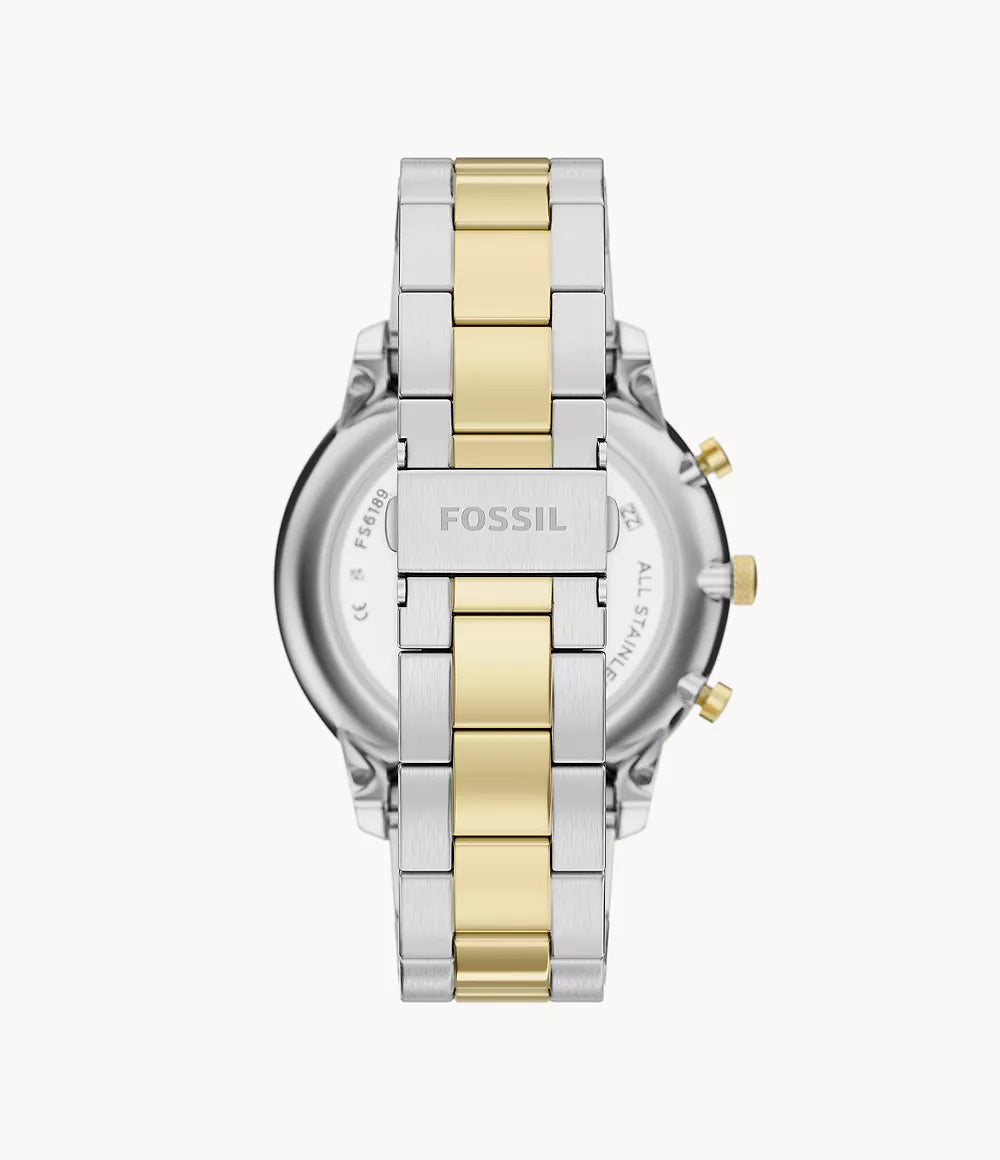 Fossil Neutra Chronograph Two-Tone Stainless Steel Men's Watch
