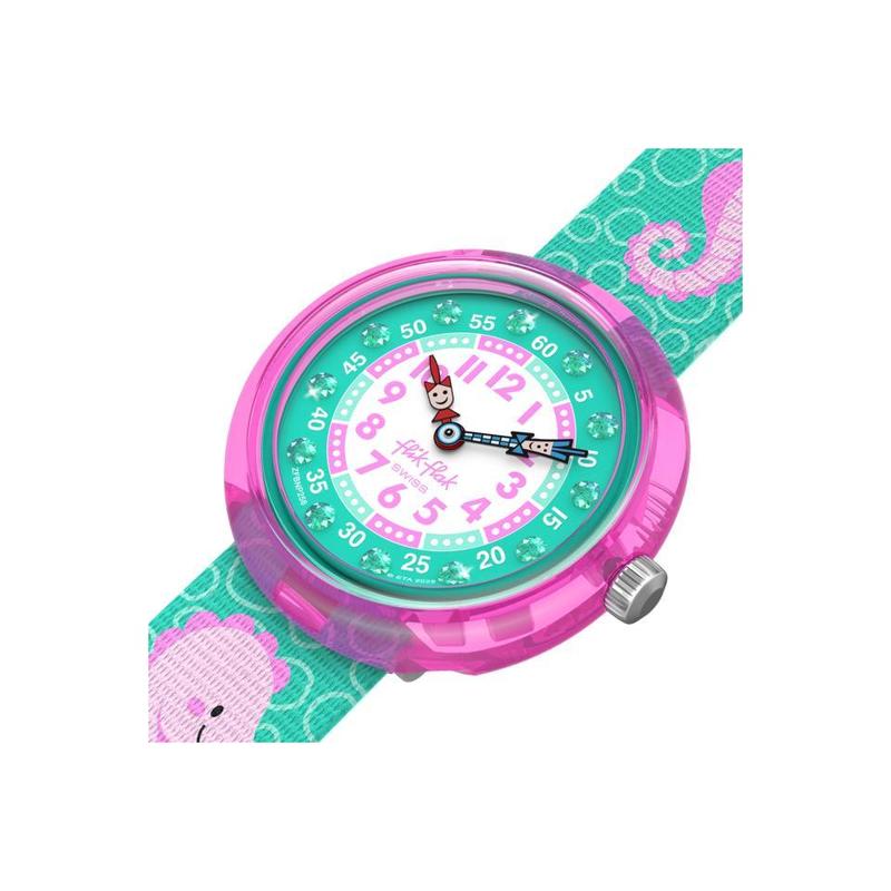 Flik Flak Bubbly Seahorse Watch FBNP256