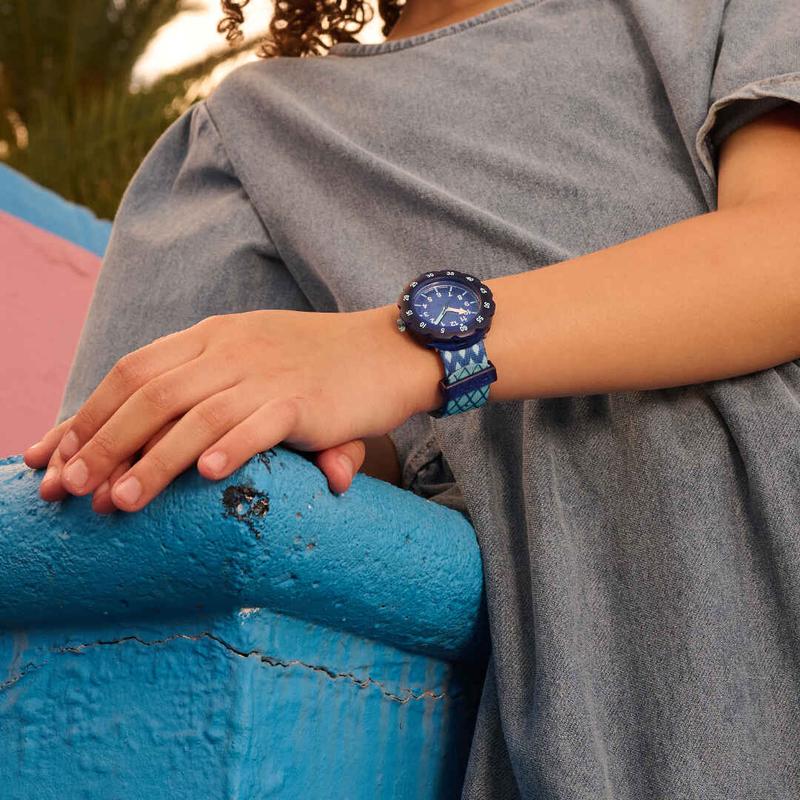 Flik Flak Criss Cross Watch FPSP076