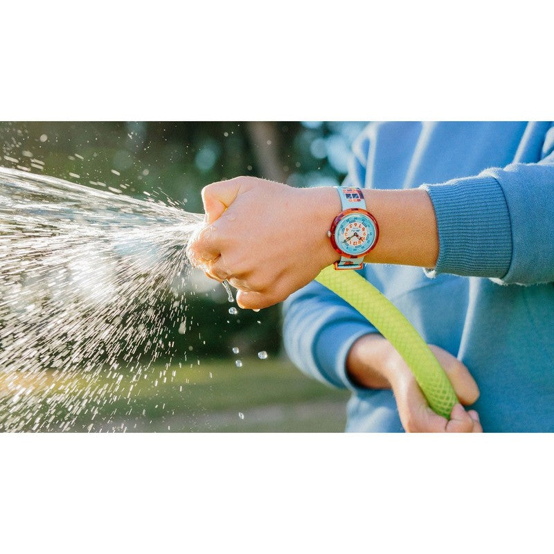 Flik Flak FIRE STOPPER Watch FBNP218